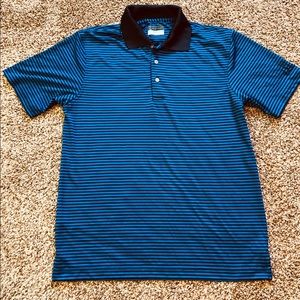 Men’s PGA Tour Moisture Wicking Golf Polo Size M